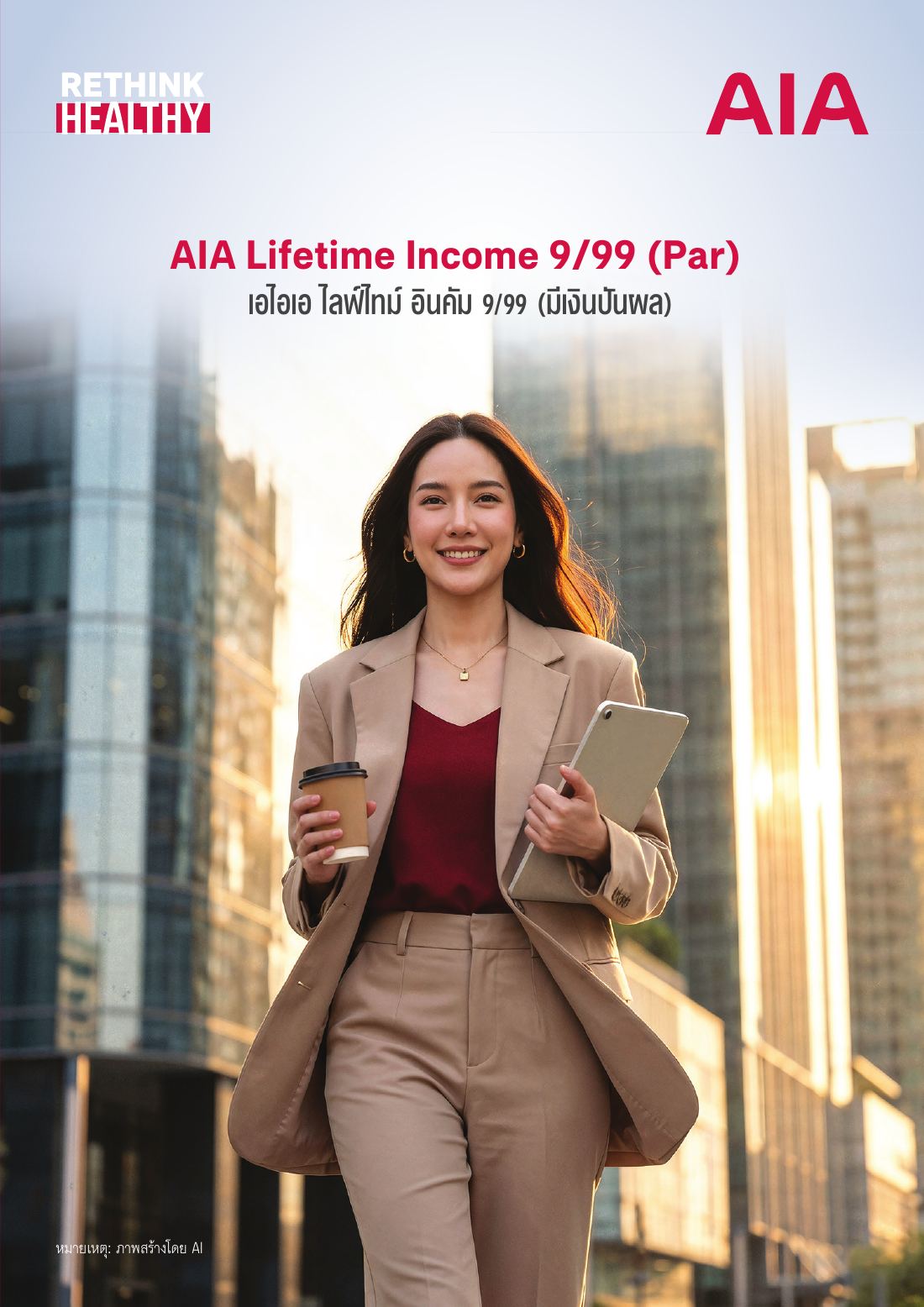 AIA Lifetime Income 9 l 99 (Par) โบรชัวร์ หน้า 1